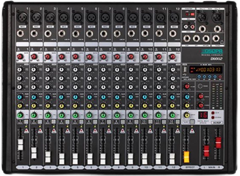 Аудиомикшер DSPPA DMX12