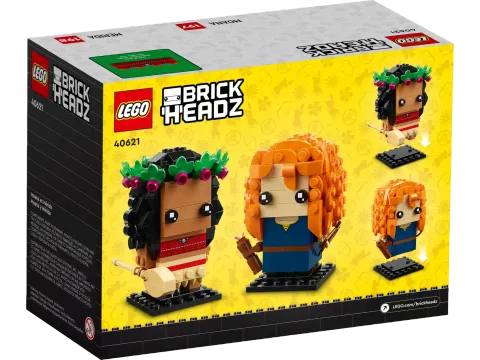 Конструктор LEGO BrickHeadz 40621 Моана и Мерида