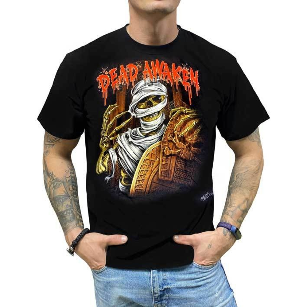 Футболка Dead Awaken Скелет Мумия (M)