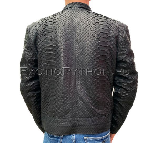 Куртка из кожи питона JT-37