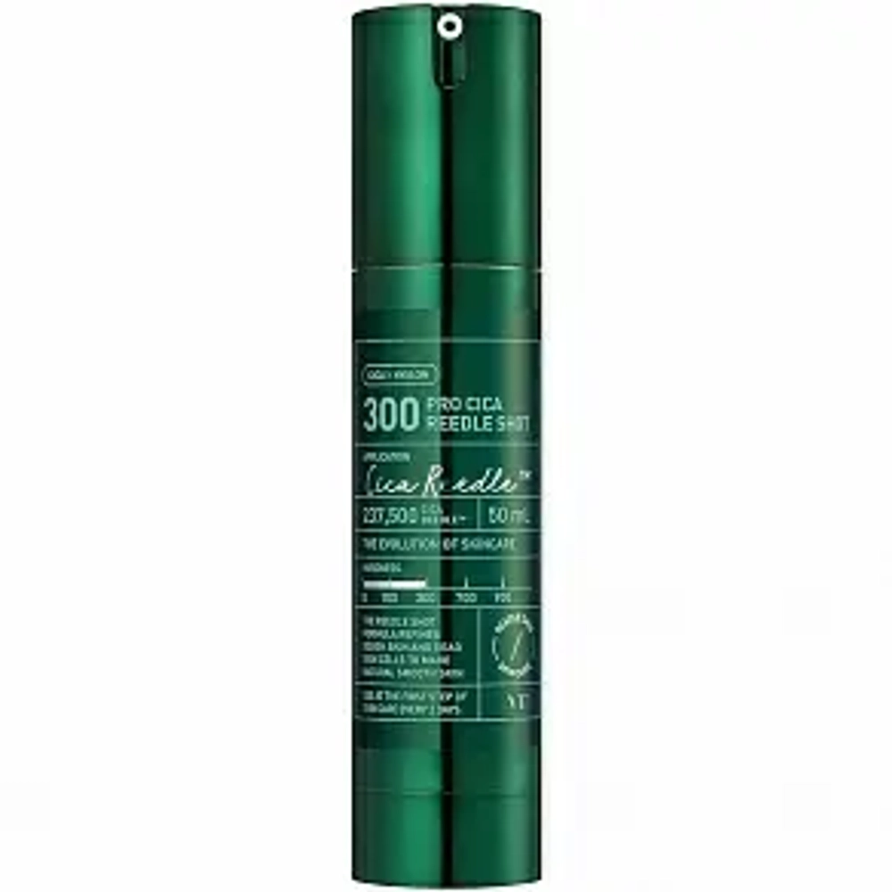 VT Cosmetics Reedle Shot 300 Pro Cica Бустер сыворотка с микроиглами для чувствительной кожи