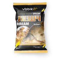 Прикормка Vabik Special Bream Biscuit "Лещ Бисквит" (светлая), 1кг
