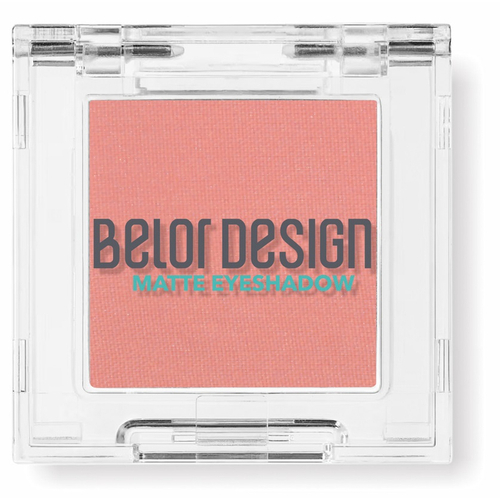BelorDesign Тени для век Матовые тон 107 (Персиковый)