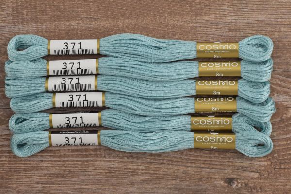 Мулине Lecien Cosmo, цв. 0371 / 6 мот. по 8 метров, в 6 сложений