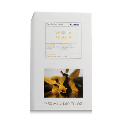Korres Vanilla Freesia Eau De Toilette 50 ml (unisex)