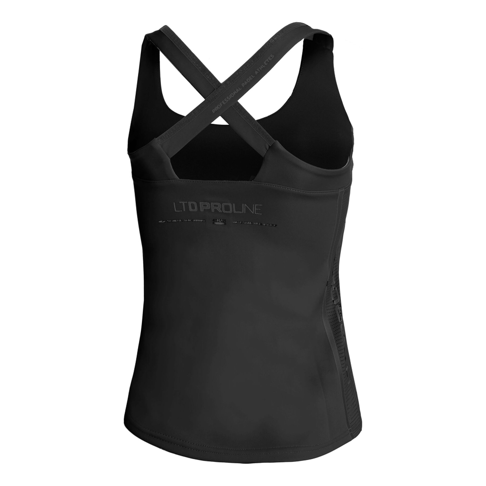 Женская теннисная майка Bullpadel Orlas Women - Black