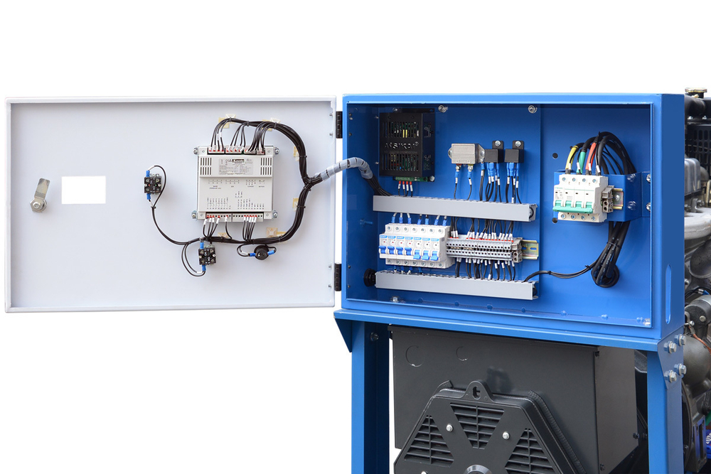 Дизельный генератор ТСС АД-30С-Т400 в погодозащитном кожухе с АВР