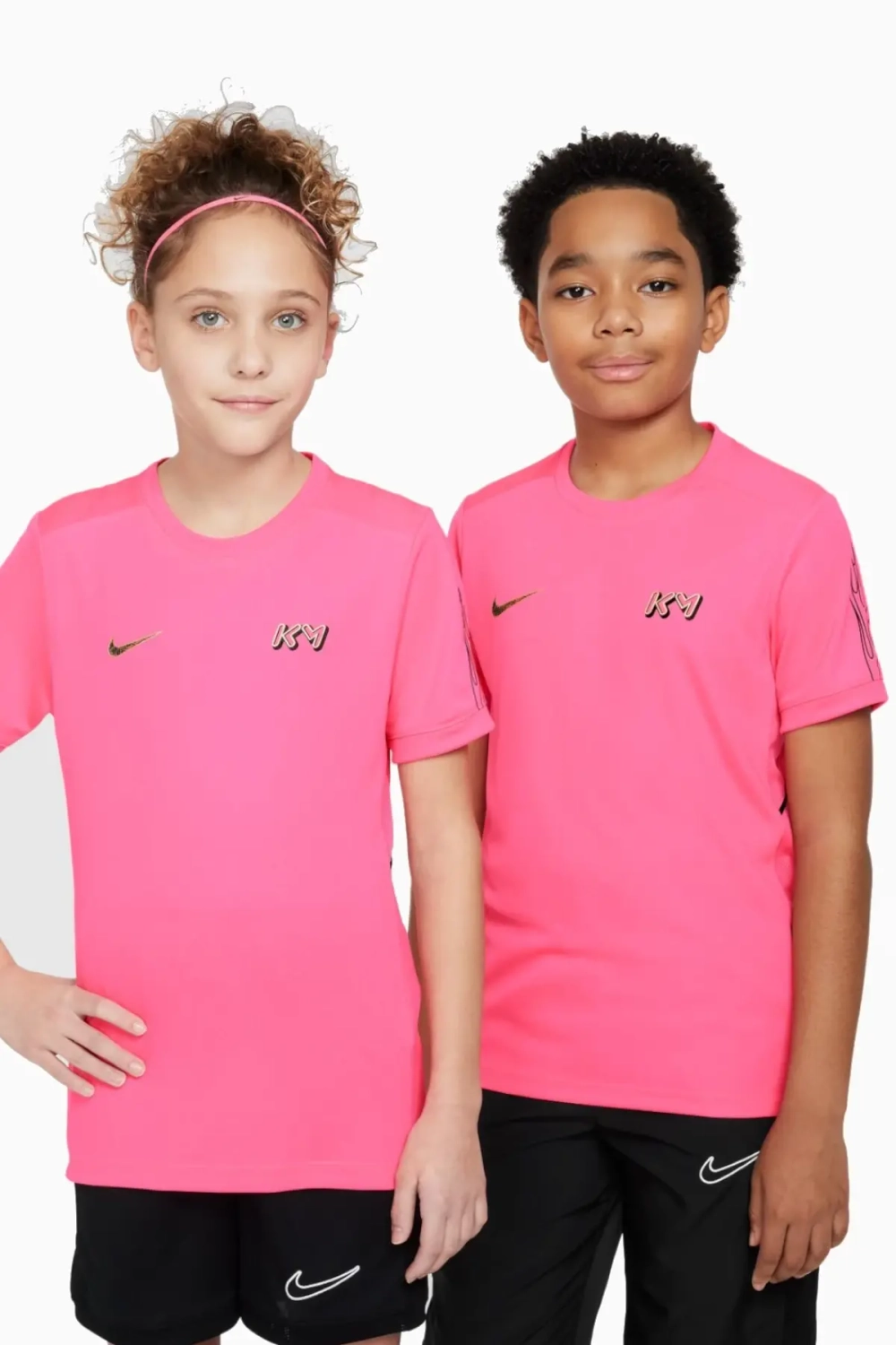Футболка Nike Kylian Mbappé Academy Junior - розовый