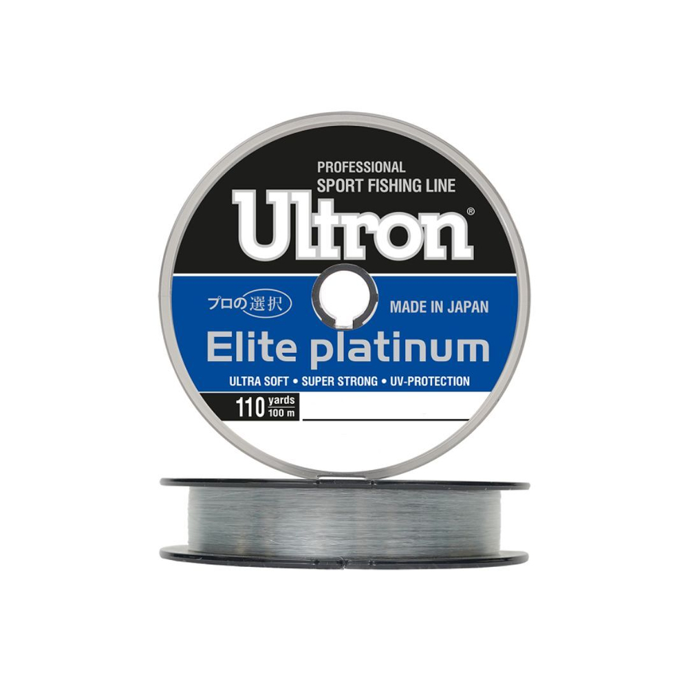 Монофильная леска для рыбалки ULTRON Elite Platinum