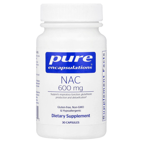 Pure Encapsulations, NAC, 600 mg, 30 Capsules