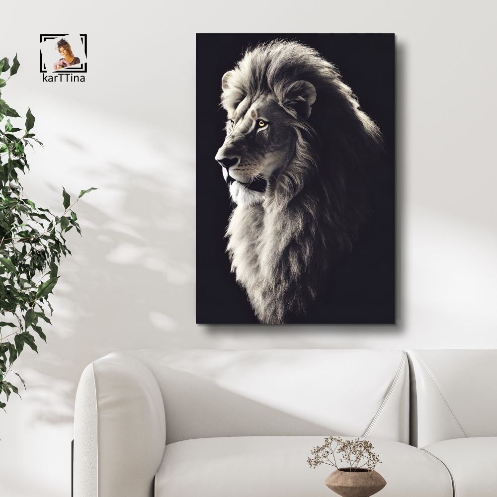 "Король ЛЕВ" 40х60 1 шт