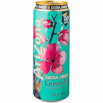 Напиток чайный Arizona Green Tea with Ginseng and Honey (Зелёный чай Женьшень Мёд), 650мл