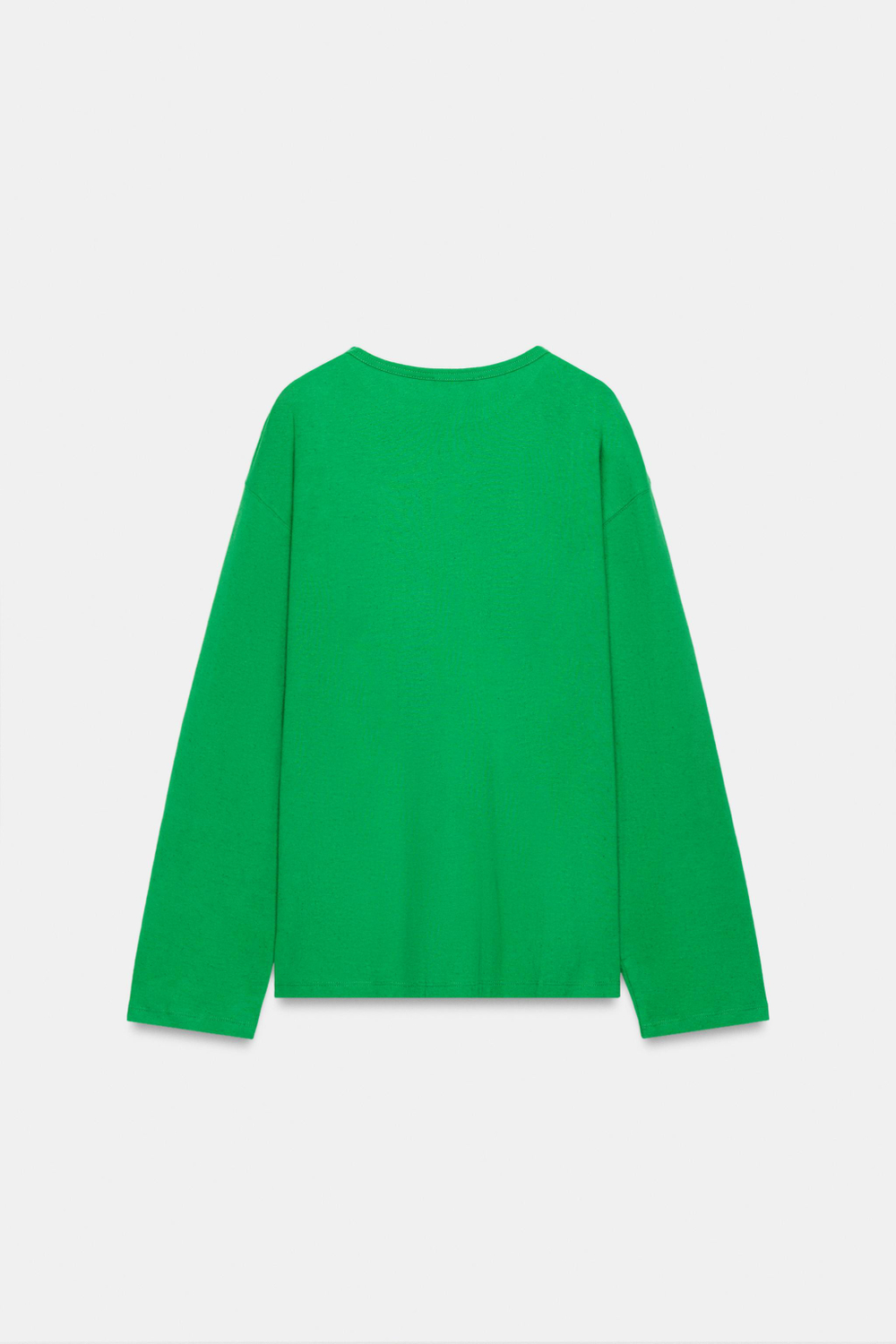 ФУТБОЛКА ИЗ ХЛОПКА И ЛЬНА — ZARA