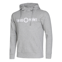 Мужская кофта теннисная Tennis-Point Basic Hoody Men - Lightgrey, White