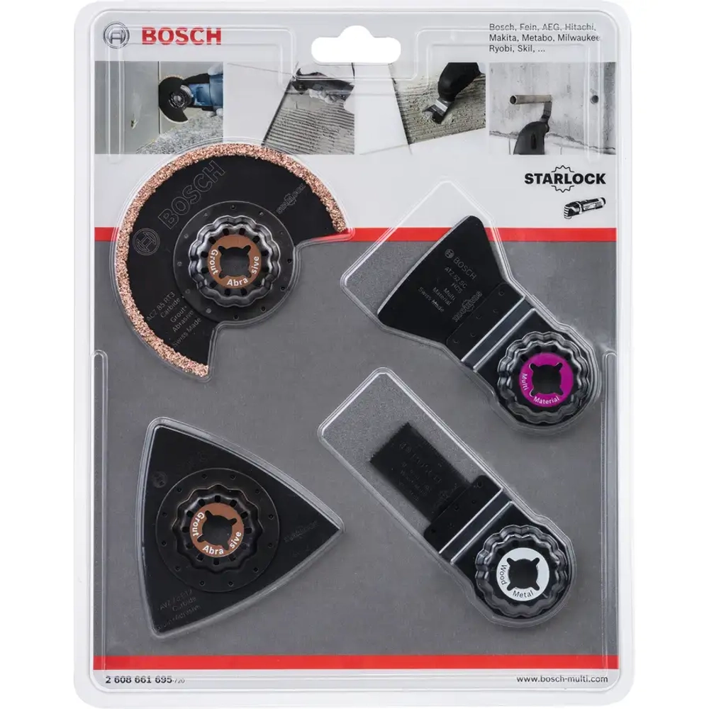 Набор насадок по керамической плитке Starlock BOSCH 2608661695