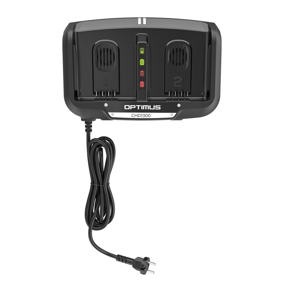 Ультра быстрое двух портовое зарядное устройство Greenworks CHD1300, 82V (2960507)