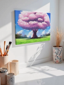 Картина на стену 40 X 50 Дерево фэнтези
