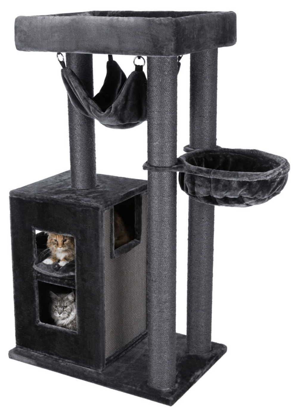 Домик для кошки Amadeus XXL, 163 см, серый, Trixie