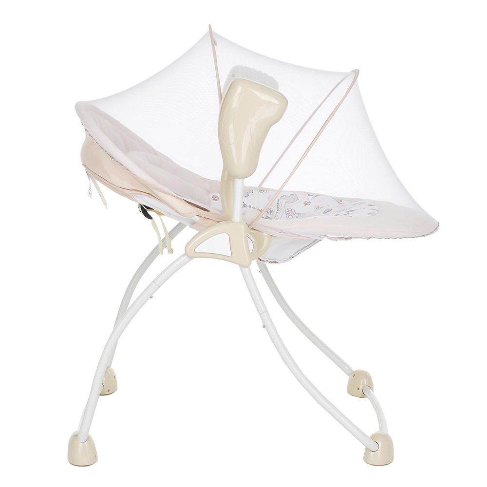PITUSO электрокачели Viola Cream/Кремовый Hippo пульт,МР3,адаптер,76х61х69см