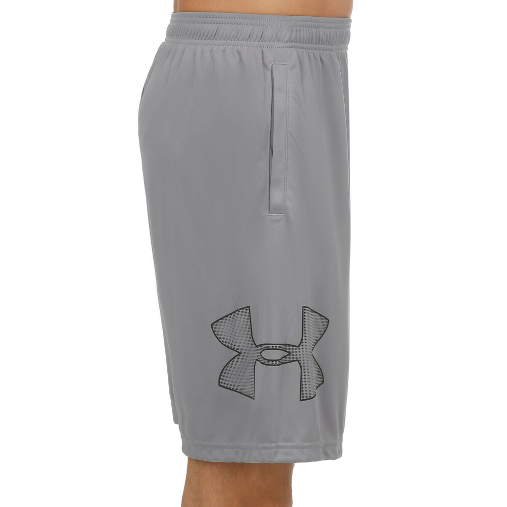 Мужские теннисные шорты Under Armour Tech Graphic Shorts Men - Grey, Dark Grey