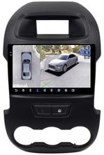 Магнитола для Ford Ranger 3 2011-2015 (рамка тип 2) - FarCar BX245M-360 монитор 9.5" 2K QLED на Android 13, Быстрая, CarPlay, 4G SIM-слот, 4 камеры в комплекте