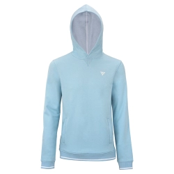Куртка теннисная Tecnifibre Team Terry Hoodie - glacier