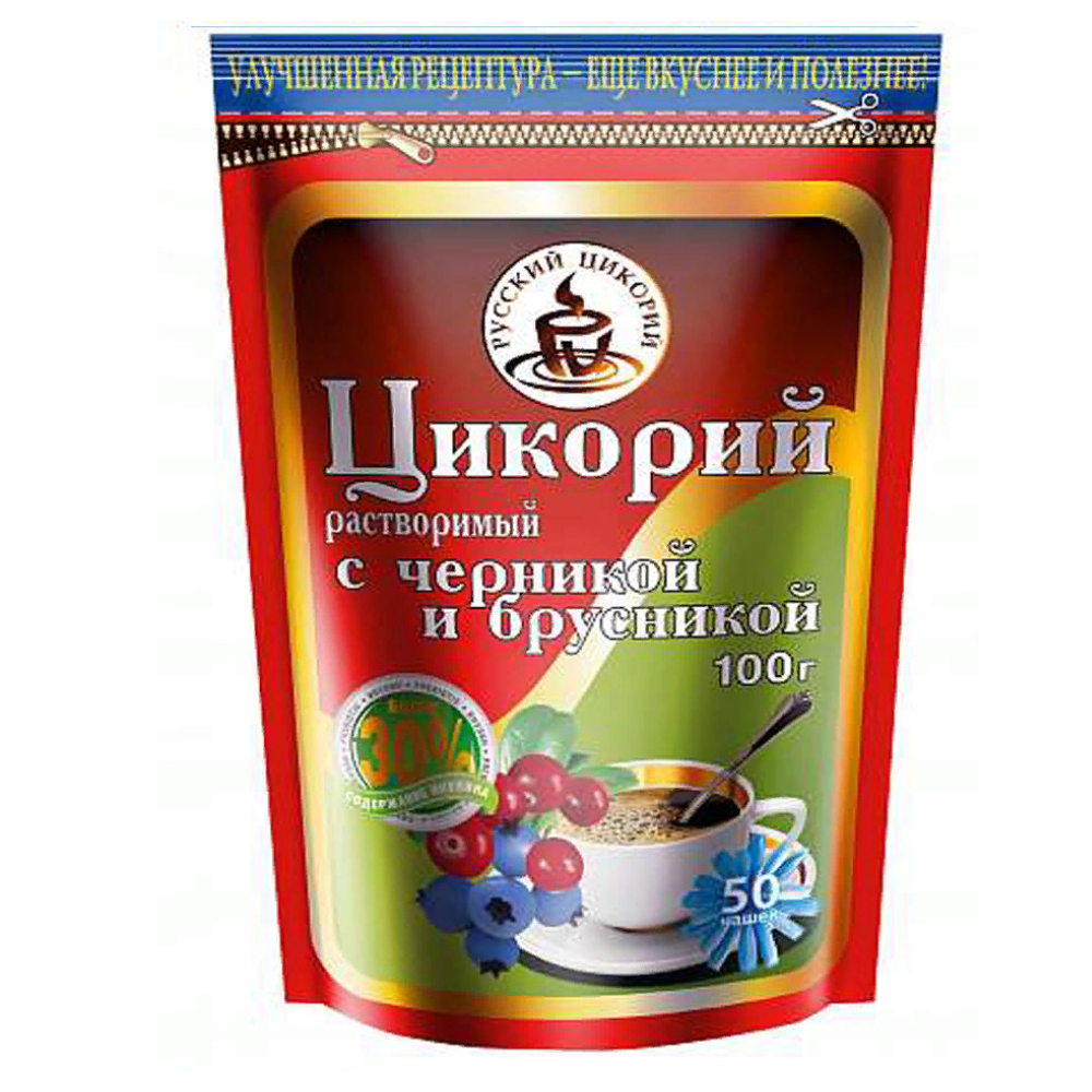 Цикорий Русский с черникой и брусникой 100 гр