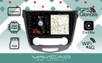 Магнитола для Nissan Qashqai J11 2014-2022 (кондиционер) - Vaycar VA51-0665 на Android 13, Быстрая, 4G SIM-слот