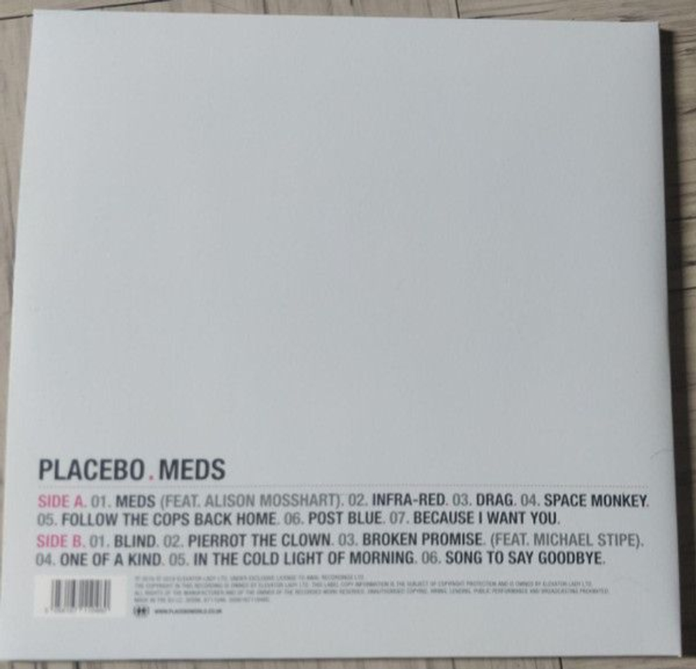 Placebo — Meds (LP)