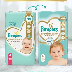 Подгузники Pampers Premium Care 4 (9-14 кг) 54 шт.