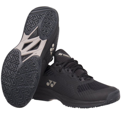 Женские теннисные кроссовки Yonex Power Cushion Sonicage - black/mocha gray