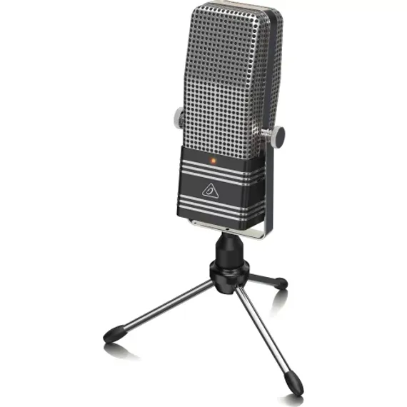 BEHRINGER BV44 - конденсаторный USB-микрофон, 50 Гц - 17 кГц, 16 бит / 48 кГц, USB тип С