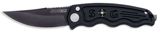 Складной нож SOG Мод. SOG-TAC MINI AUTOMATIC BLACK 97039