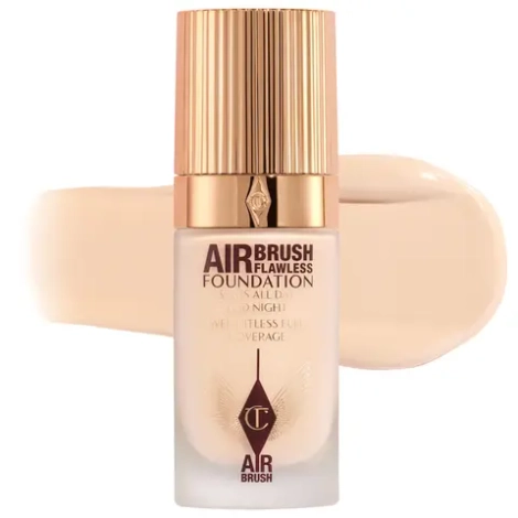 Тон Charlotte Tilbury Airbrush Flawless Foundation 2 Neutral с крыльями