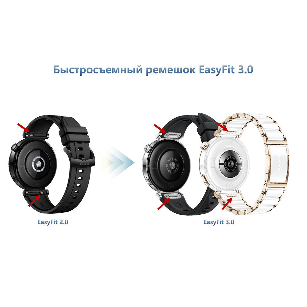 Умные часы HUAWEI Watch GT 5, (VLI-B19), Черный фторэластомер, (55020DGL)