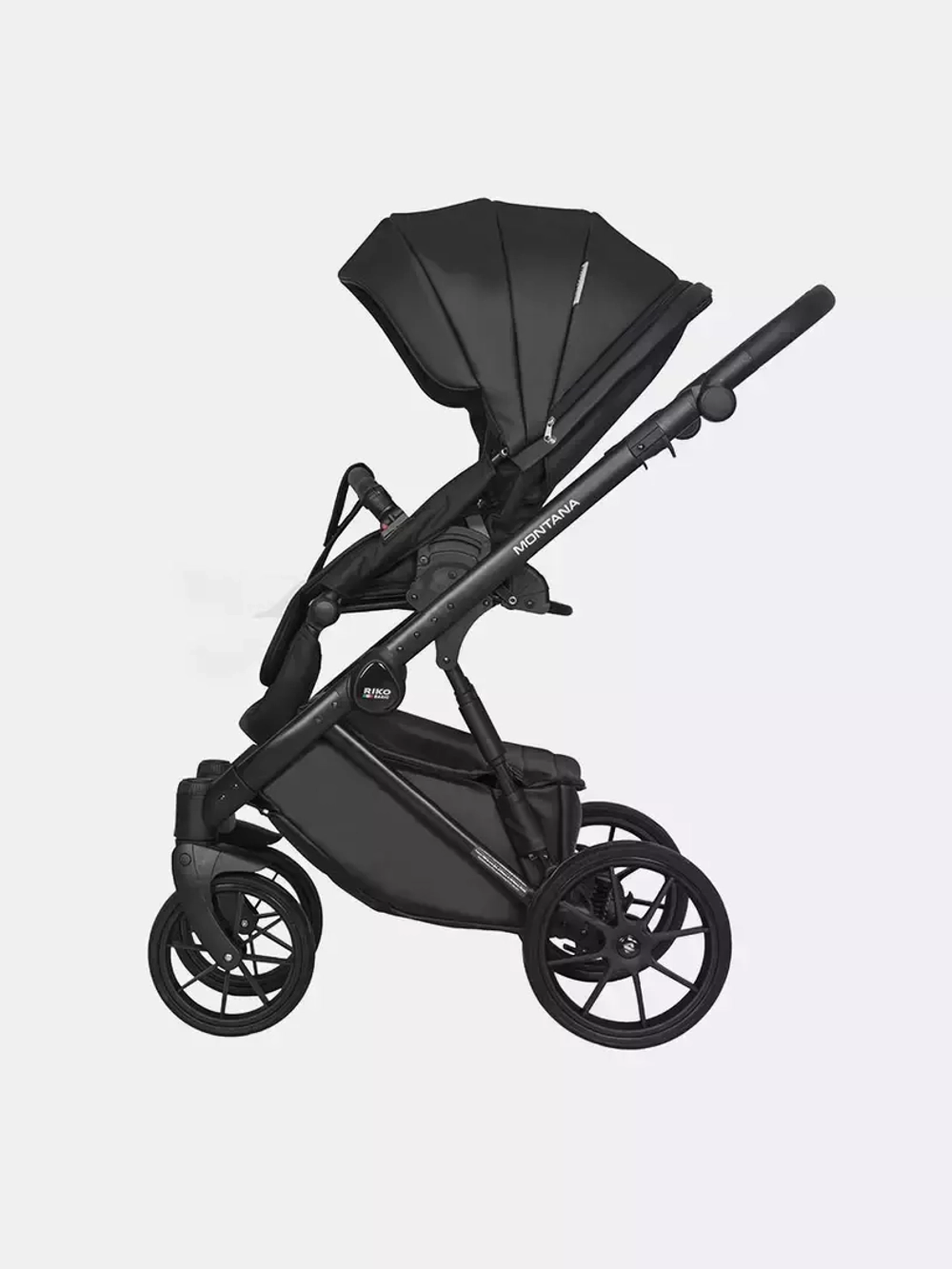 Коляска  MONTANA ECCO (2 в 1) (RIKO BASIC) 12 Black (черный)
