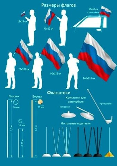 Флаг «Автомобильные войска России» 90x135 см