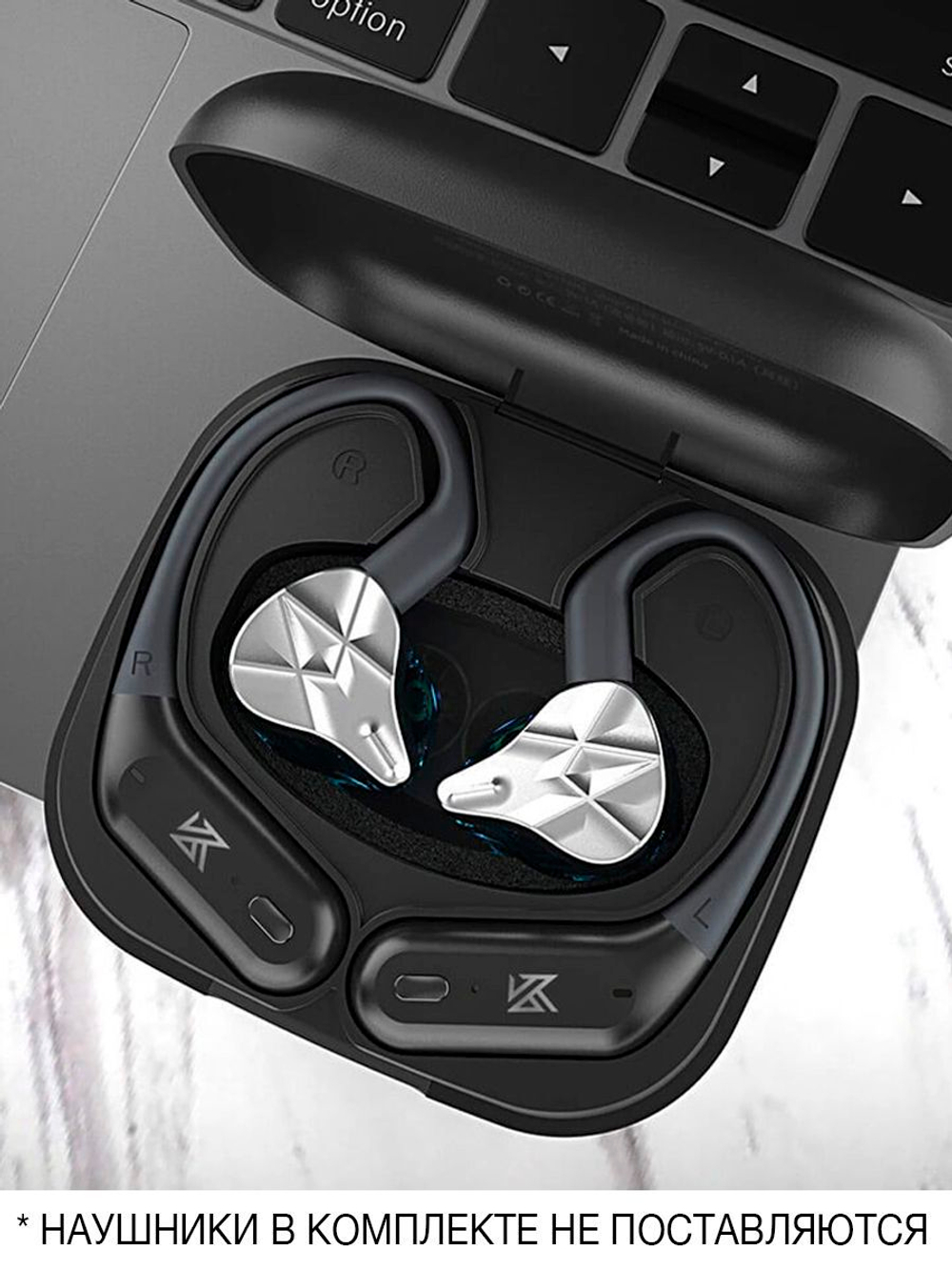 Блютуз адаптер Ear hooks KZ AZ09 Pro (C-Pin, 0,75 mm)