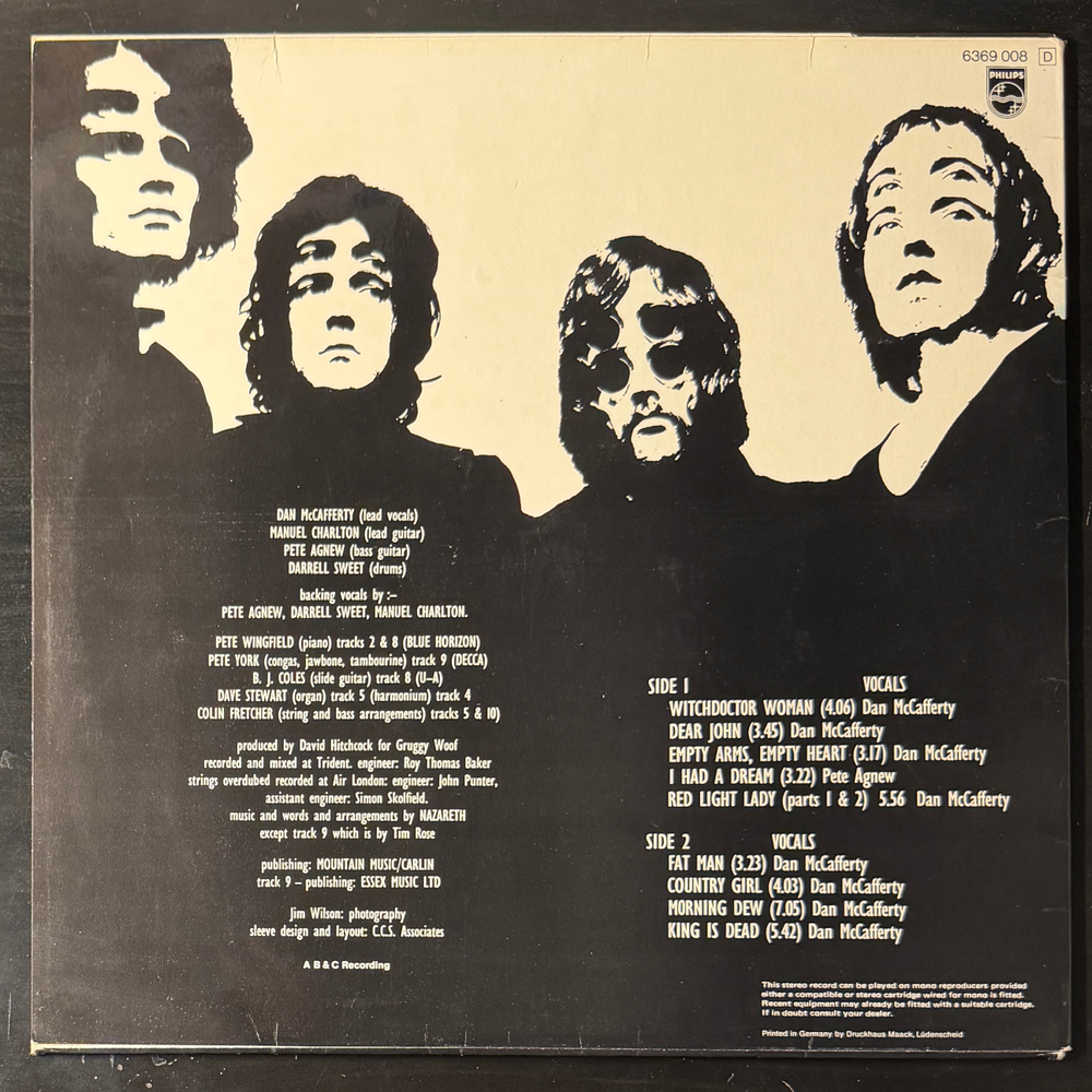 Nazareth – Nazareth (Германия 1972г.)