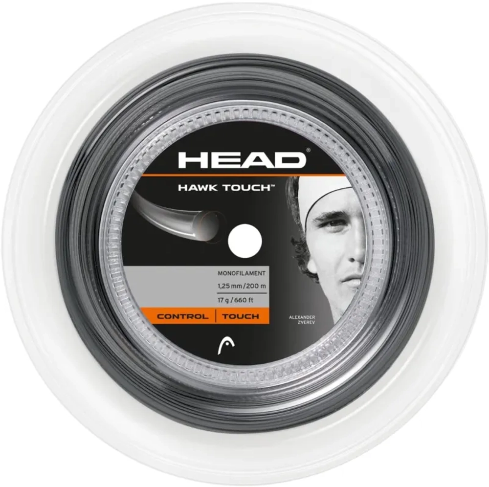 Струны теннисные Head HAWK Touch (200 m) - anthracite