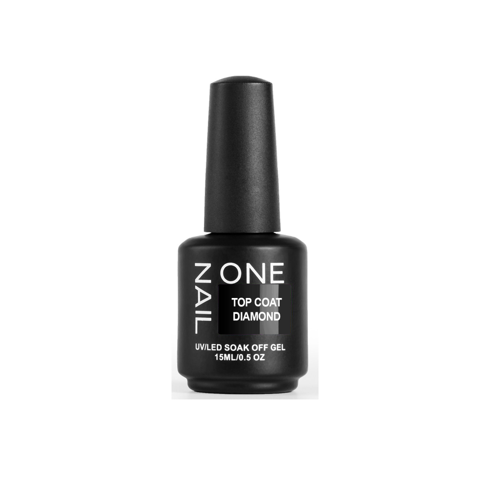 OneNail Top Coat Diamond - Топ без липкого слоя с UV-фильтром для гель-лака, 15мл