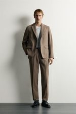 КОСТЮМНЫЕ БРЮКИ КЛАССИЧЕСКОГО КРОЯ — ZARA