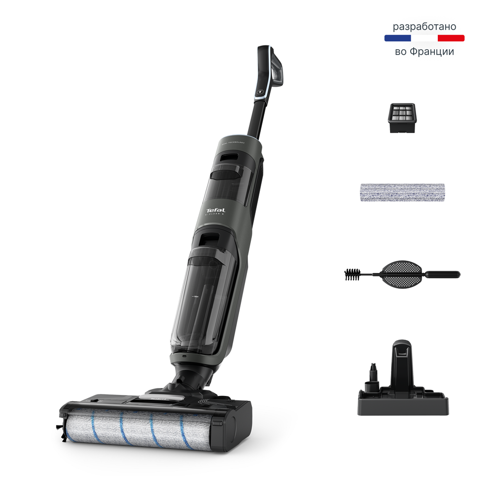 Беспроводной моющий пылесос Tefal X-Clean 4 GF5035F0