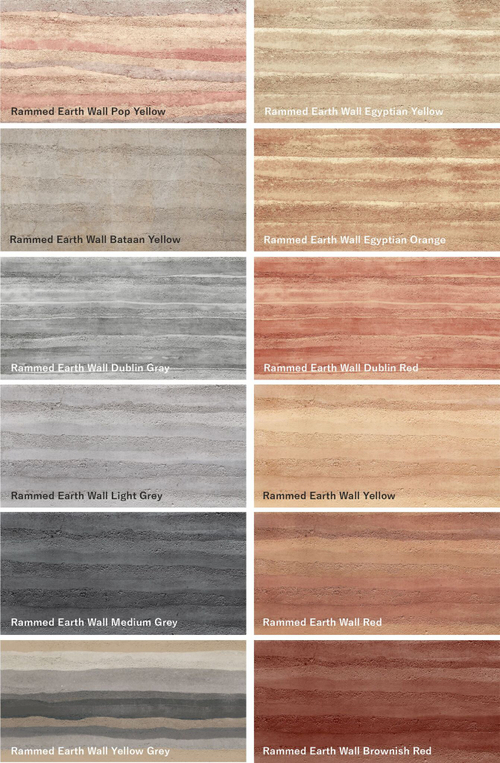 Rammed Earth Wall