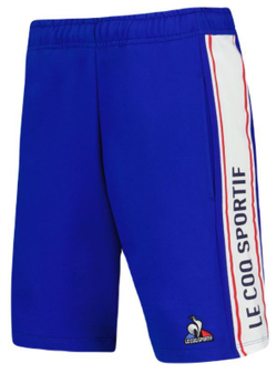 Шорты для мальчика теннисные Le Coq Sportif TRI Short Regular N°1 SS23 - bleu electro