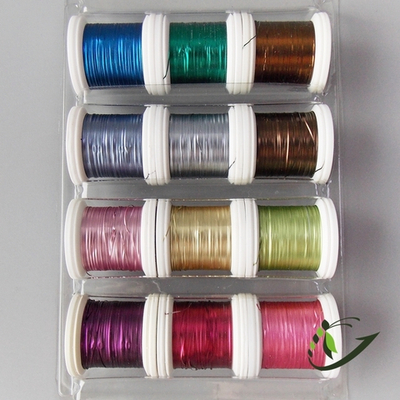 HENDS Набор люрексов Patina tinsel 0.69 / 12 Yards / 12 штук в коробочке