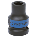 Головка торцевая ударная шестигранная 1/2", 10 мм KING TONY 453510M