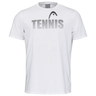 Футболка для мальчика теннисная Head Club Colin T-Shirt JR - white