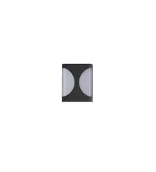 Уличный настенный светильник Rilon PL-0230B BLACK, 12 Вт, чёрный