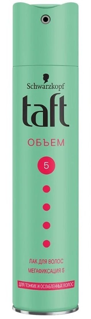 Лак для волос объем Taft, 250 мл